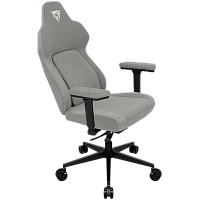 Scaun Gaming ThunderX3 Core Smart Loft, Plasă Respirabilă, Gri deschis
