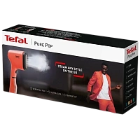 Aparat de călcat vertical cu aburi Tefal DT2022E1, Roșu