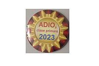 Insignă - Adio, clase primare art.InsCL-5