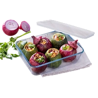 Tava de copt CasaMasa 241P000, Transparent