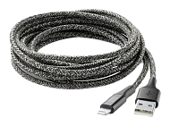 Cablu încărcare și sincronizare Cellularline Long Cable, USB Type-A/Lightning, 2,5m, Negru