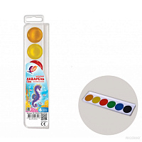 Acuarela ZOO ambalaj din plastic  6 cul f/p   19С 1248-08   Луч