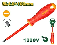 Șurubelniță izolată electric 1000V SL4.0x100mm Jadever