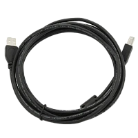 Cablu de comunicație Cablexpert CCF-USB2-AMBM-10, USB Type-A/USB Type-B, 3m, Negru