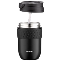 Cană termos Ardesto AR2640BT, 0,4L, Negru