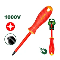Șurubelniță izolată electric 1000V PZ1x80mm Jadever