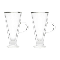 Set de pahare Ardesto AR2623GH, 230 ml, 2 bucs, Transparent