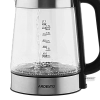 Fierbător electric Ardesto EKL-F200, Oțel Inoxidabil | Negru