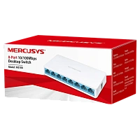 Switch de rețea MERCUSYS MS108, 8x 10/100 Mbps