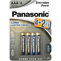 Baterii Panasonic LR03REE, AAA, 6buc.