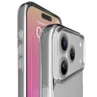 Husă Cellularline Clear Duo pentru Apple iPhone 17 Pro, Transparent