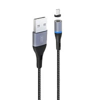 Cablu încărcare și sincronizare XO NB125, USB Type-A/USB Type-C, 1m, Negru