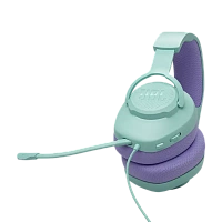Căști gaming JBL Quantum 100M2, Cu fir, Cyan