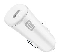 Incărcător auto Cellularline USB-C, 20W, Alb
