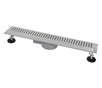 Rigolă de duș ITAL IT03-FT10/400 rotativ 360° (inox)