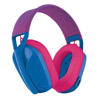 Căști gaming Logitech G435, Fără fir, Albastru/Roz