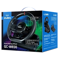 Baza Volanului SVEN GC-W650, Negru