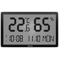 Smart senzor de temperatura și umiditate HAMA Lombok, Negru