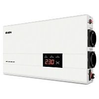 Stabilizator de Tensiune SVEN SLIM AVR-2000 LCD, 2000VA