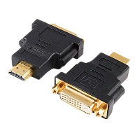 Adaptor Video Cablexpert A-HDMI-DVI-3, HDMI (M) - DVI-D (F), 0,1m, Negru