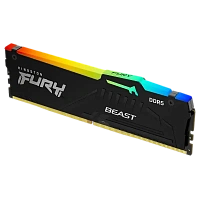 Memorie RAM Kingston FURY Beast RGB, DDR5 SDRAM, 5600 MHz, 16GB, KF556C36BBEAK2-16