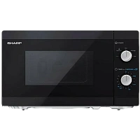 Cuptor cu microunde Sharp YC-MS01E-B, Negru
