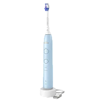 Periuța de dinți electrică sonică Philips HX7406/01, Albastru deschis