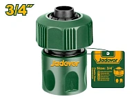 Conector rapid din plastic pentru furtun 3/4" Jadever