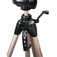 Trepied/Monopod HAMA Star 63, Cap panoramic cu 3 căi, Bej