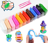 Set de plastilina aerata 12 culori*8gr
