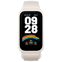 Ceas Sport/Antrenament Xiaomi Smart Band 9 Active, Bej | Alb