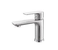 Baterie pentru lavoar Wezer ROK1-05 Ø35 (inox satinat)