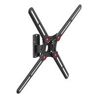 Suport TV de perete BARKAN BM320, Negru