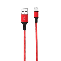 Cablu încărcare și sincronizare XO NB143, Micro-USB/USB Type-A, 2m, Roșu