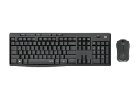 Set Tastatură + Mouse Logitech MK295, Fără fir, Negru