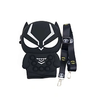 Geantă silicon mare Super Eroi Black Panther 22 pe 14 pe 4 cm