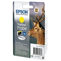 Cartuș de cerneală Epson C13T13044012, 10ml, Galben