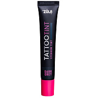 Vopsea pentru sprâncene și gene ZOLA TATTOO TINT Dark Grey