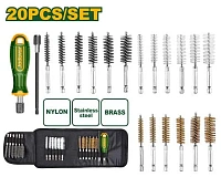 Set 20 perii pentru curățat tuburi și orificii Jadever JDTB4520