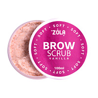 Scrub pentru sprâncene ZOLA Soft Vanilla 100 ml