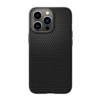 Husă Spigen iPhone 13 Pro, Liquid Air, Negru mat