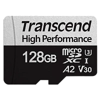 Card de Memorie Transcend MicroSDXC Class 10, 128GB (TS128GUSD340S)