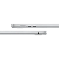 Laptop 15,3" Apple MacBook Air A3241, Argintiu, M4 with 10-core CPU and 10-core GPU, 16GB/512GB, macOS Sequoia
