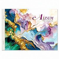 Album desen A4, Bourgeois, 30 file, 100g, alb, prindere pe capse
