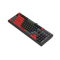 Tastatură Bloody S98 Sports, Cu fir, Roșu