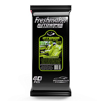 FRESHMAKER AutoWipes Servetele umede p/u curatarea salon auto 40 buc.  1/24