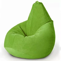 Fotoliu para din velur marimea L, culoarea verde deschis