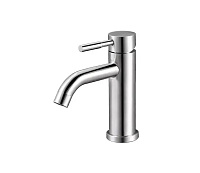 Baterie pentru lavoar WEZER EKO1С-01 Ø35 (inox satinat)