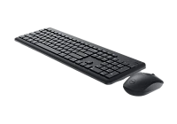 Set Tastatură + Mouse DELL KM3322, Fără fir, Negru