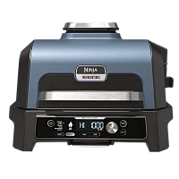Grătar electric Ninja Woodfire Pro Connect XL, 1700W, Albastru | Negru